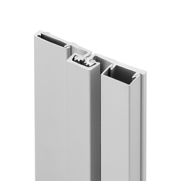 195AL, Clear Anodized, Full Surface Geared Continuous Hinge Standard Duty, 95"